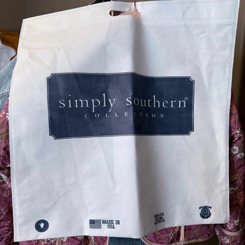 Simply Southern Reversible Quilted Floral Jacket – NWT size small - Picture 12 of 12